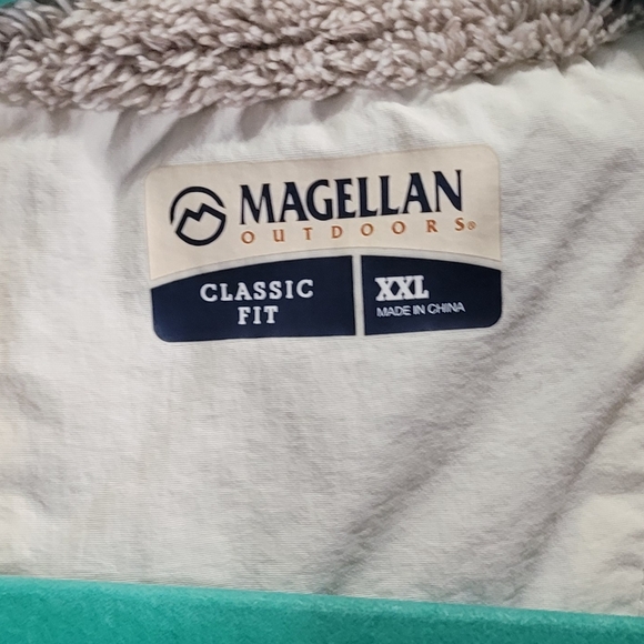 Magellan Outdoors Sherpa Fleece 1/4 zip pullover - Picture 3 of 4